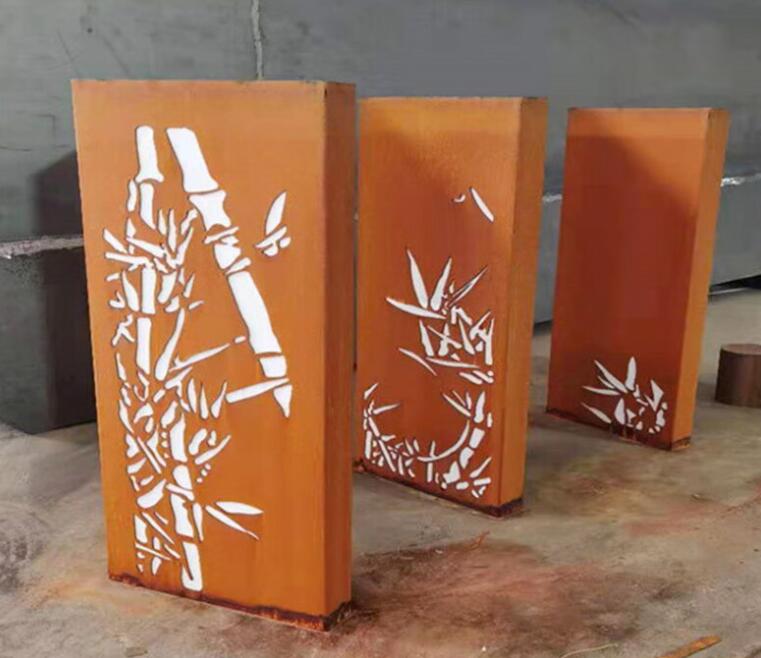思明锈钢板灯箱